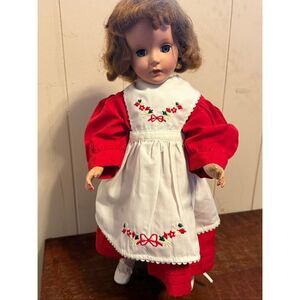 17” Vintage Composite Glam Sleep Eyes Doll Mint!